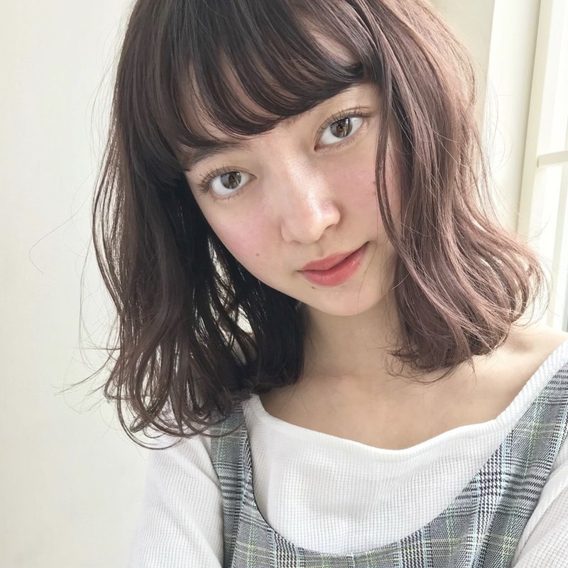 【GARDEN伊藤愛子】ピンクグレージュゆるふわミディアム