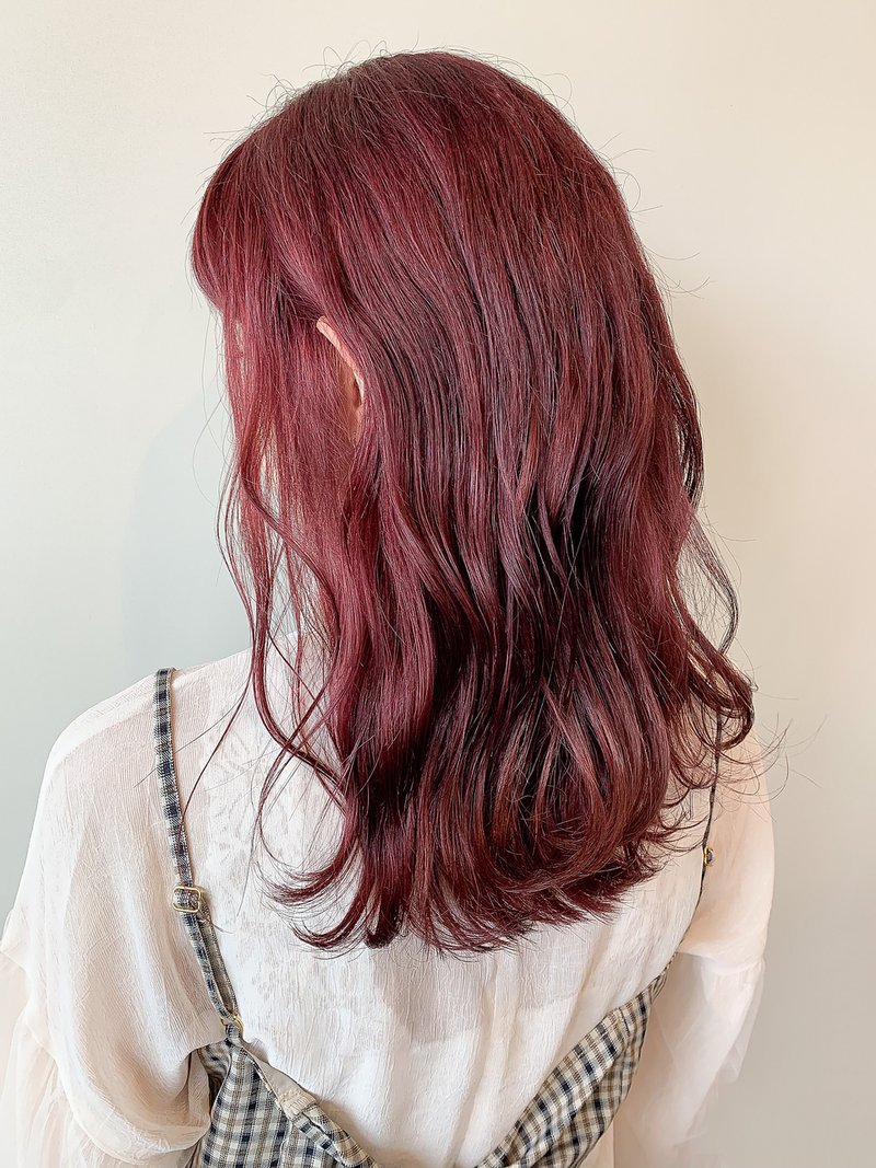 季節の変わり目に チェリーカラーで差がつく女っぽヘアに ホットペッパービューティーマガジン