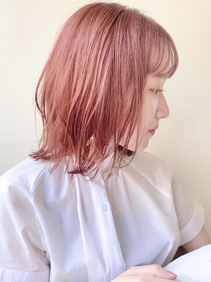 ピンクの髪色にしてみたい 明るめから暗めまで 自分に似合う愛されカラーを見つけよう ホットペッパービューティーマガジン