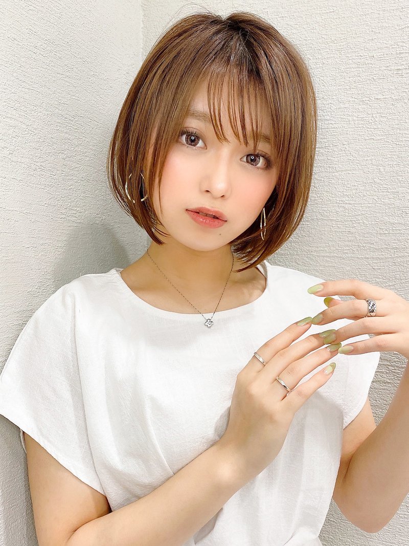 LallYou【錦糸町】色気ある大人可愛いフォギーベージュショート