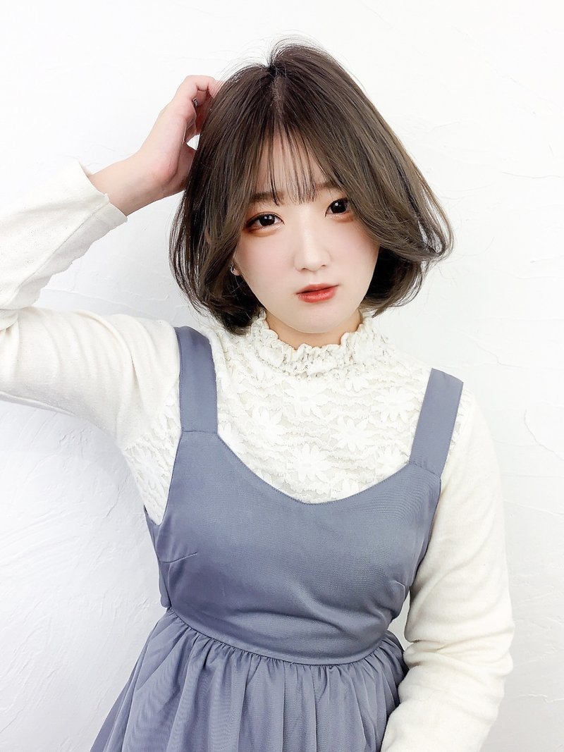 ◇韓国っぽタンバルモリグレージュボブ◇目黒.新宿
