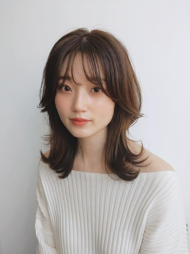 ミネコラ 韓国風レイヤーカット MUSE Sakae Yuka