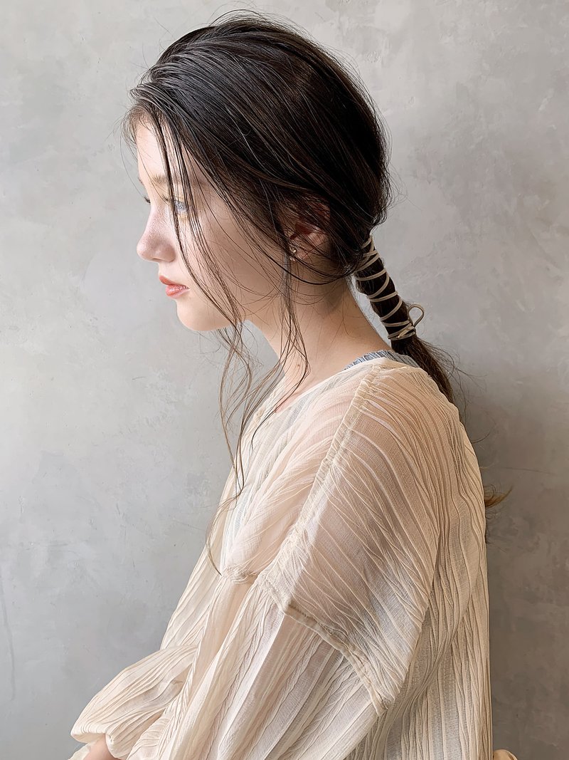 ロングさん向け簡単ヘアアレンジカタログ まとめ髪 アップ ダウンなどアレンジ別スタイルを特集 ホットペッパービューティーマガジン
