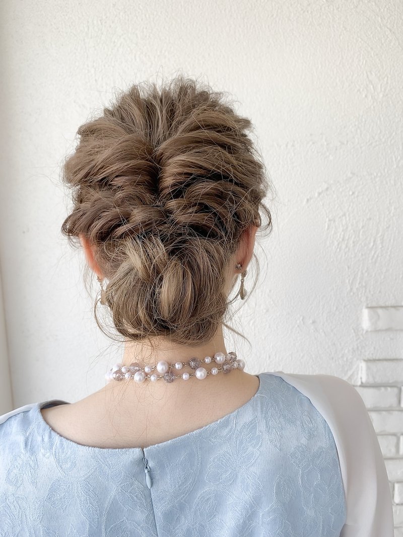 【MINIMUM】　編み込みヘアセット