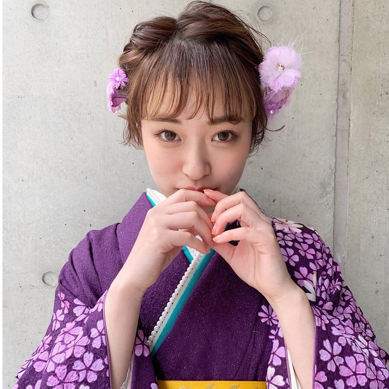 21年 着物に似合う髪型特集 長さ別 形別おしゃれアレンジ ホットペッパービューティーマガジン