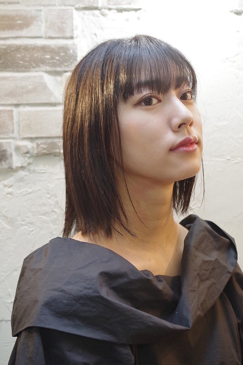 21春 前髪 髪色 形で見るミディアム特集 大学デビューに向けてヘアスタイルを準備しよっ ホットペッパービューティーマガジン