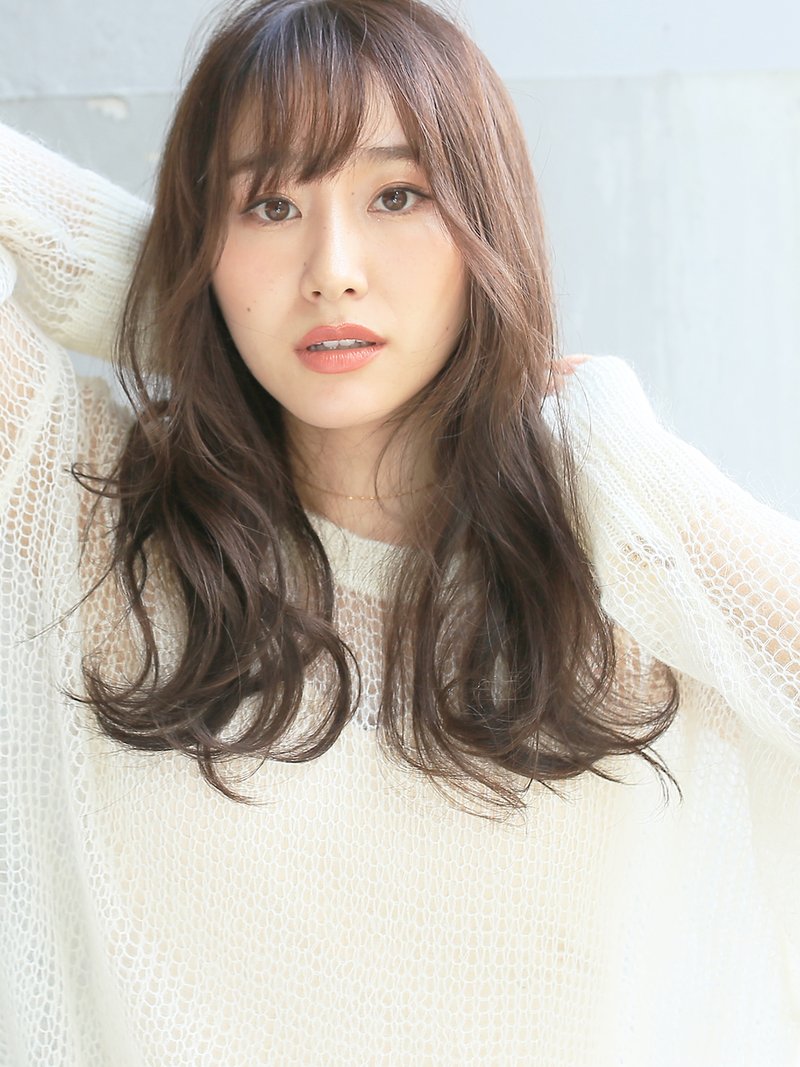 [CAMON. 遠藤]#ベージュカラー#ゆる巻き#セミロング#柔らか質感