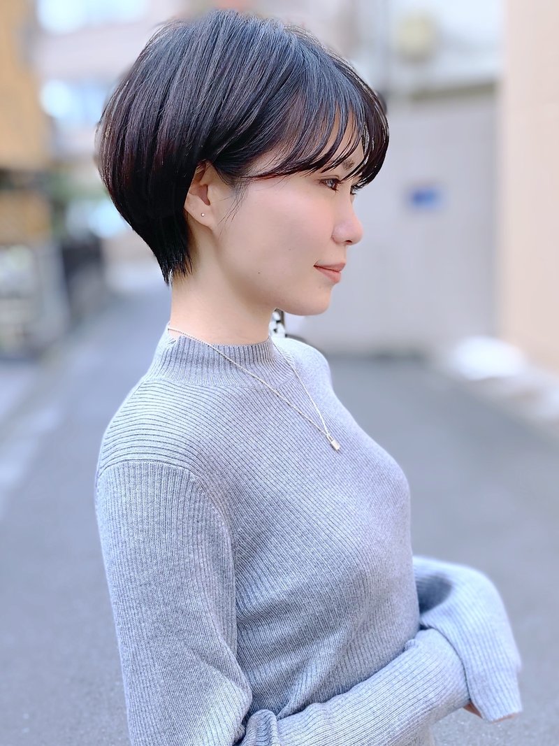 【morio池袋】綺麗で可愛い丸みショート♪