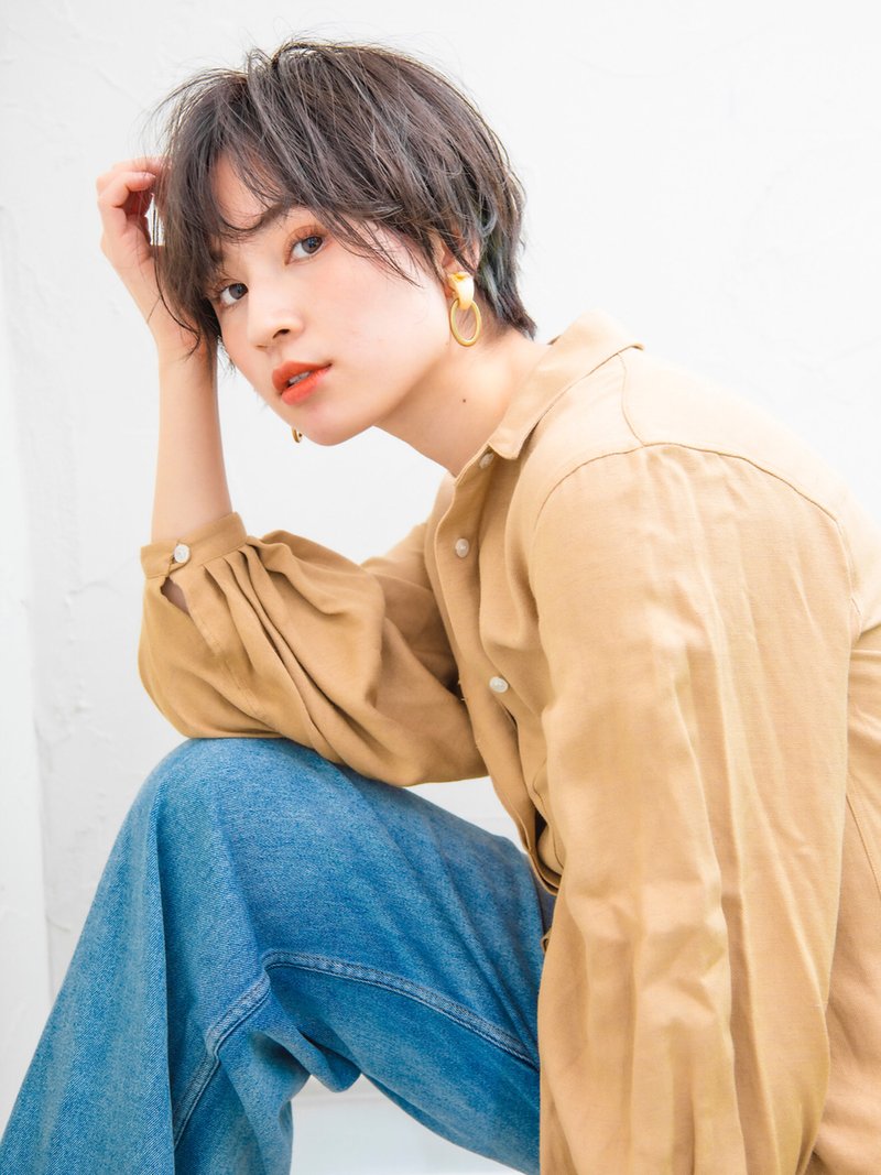 大人かわいい×セシルカット