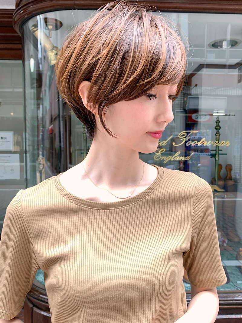 【mag】大人上質丸みくびれクールショート【中村】