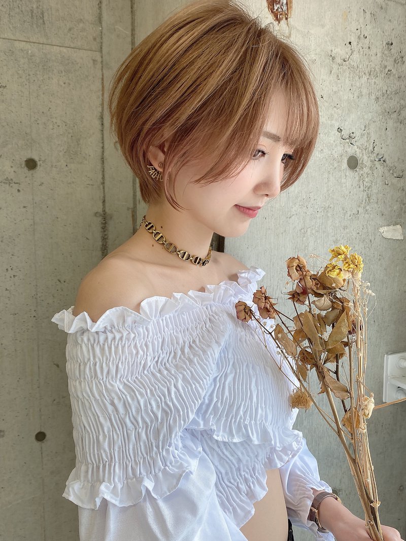【Lond damaskRose】丸みハイトーンショート島本涼雅