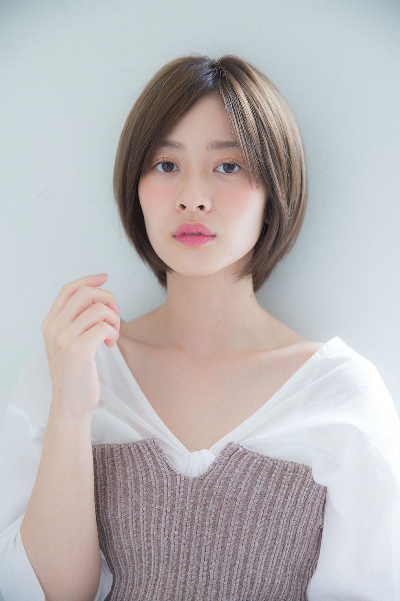 【新宿joemi】大人かわいいまとまるツヤショート(赤井）