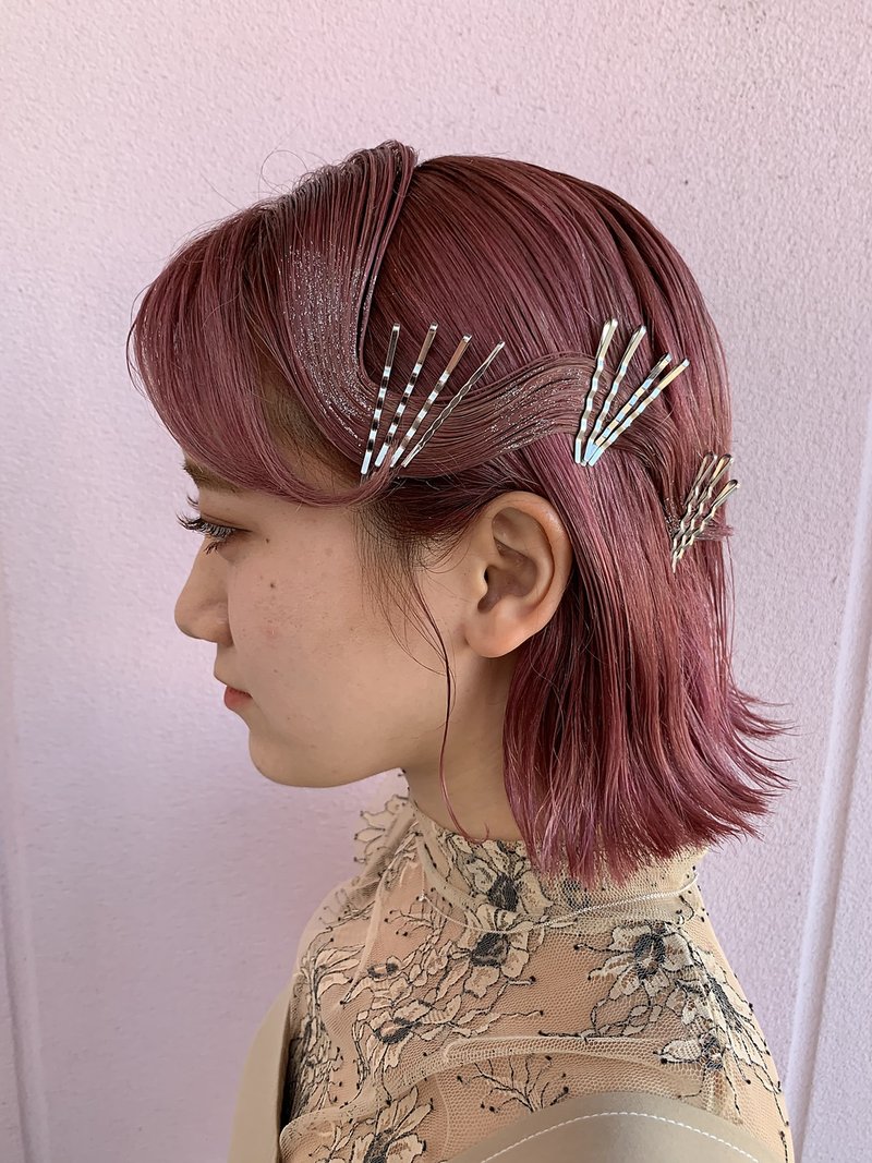 【CIENA】金箔金ピンヘアアレンジ☆＠吉澤