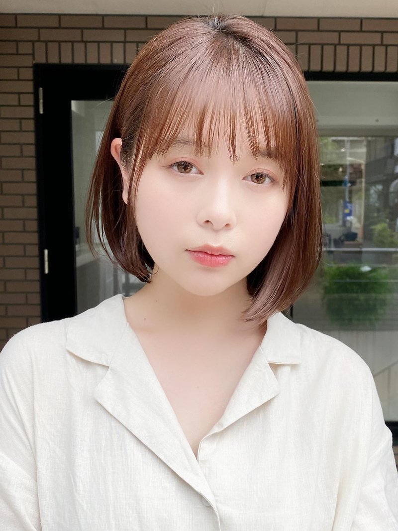 【coall表参道】大人かわいい小顔丸みボブ　