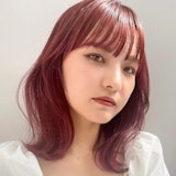 チェリーピンクってどんな髪色？色味の選び方やレングス別カタログ