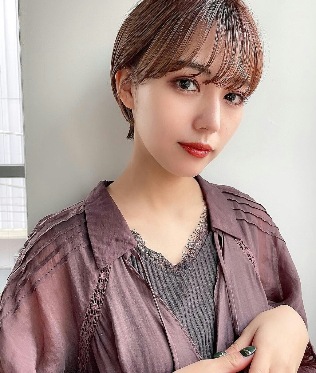 面長さん向けショートヘアカタログ 似合わせのための4つのオーダーポイントも解説 ホットペッパービューティーマガジン 面長さん向けショートヘアカタログ 似合わせのための4つのオーダーポイントも解説 ホットペッパービューティーマガジン