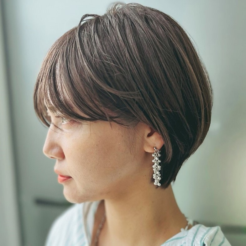 50代に似合うショートボブって?若見えも似合わせも参考ヘアで解説のサムネイル画像