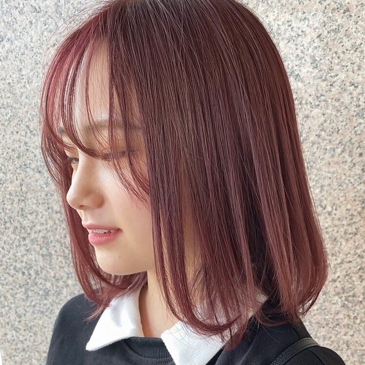 ピンクパープルってどんな髪色?ブリーチや明るさ、色配分でみるカラー見本のサムネイル画像