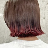 エンドカラーとは?毛先カラーや裾カラーとの違いは?気になる疑問解消とカラーサンプル