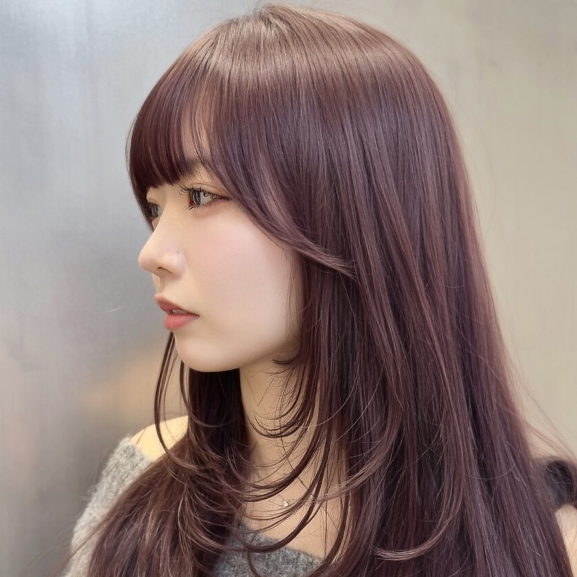 ラベンダーブラウン髪色ガイド。仕上がり・色落ち・似合う色味も解説