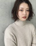 面長さんはワンレンヘアで美人見え♡顔型のお悩みは髪型でカバーしよう