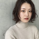 面長さんはワンレンヘアで美人見え♡顔型のお悩みは髪型でカバーしよう