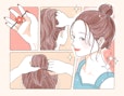 ゴム1本でできる簡単お団子アレンジガイド。崩れにくくするコツや参考アレンジも