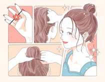ゴム1本でできる簡単お団子アレンジガイド。崩れにくくするコツや参考アレンジも
