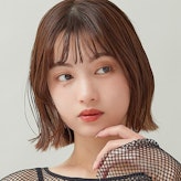 丸顔に似合うボブは？前髪の有無からスタイルまで3つのニーズに分けて紹介