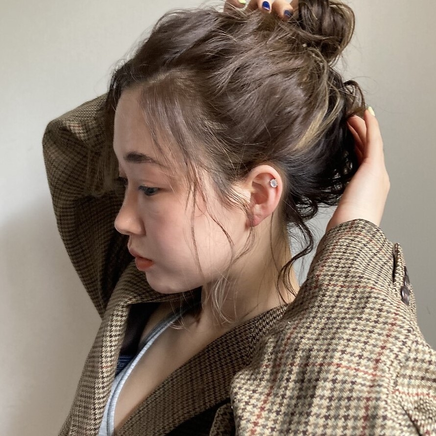 梅雨晴れ模様♡ ヘアクリップ 受け取れ