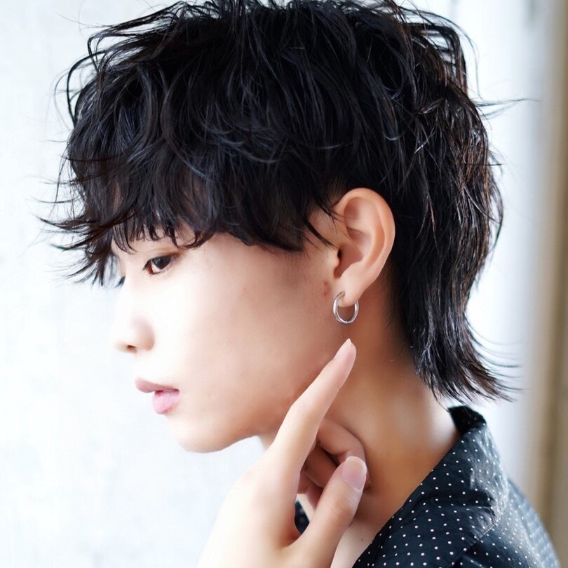 メンズ向けショートウルフ実例。オーダー前におさえたい長さやセットのポイントものサムネイル画像