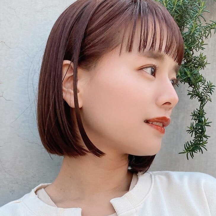 前髪ありのショートボブスタイル集。似合うスタイルの見つけ方もチェックのサムネイル画像