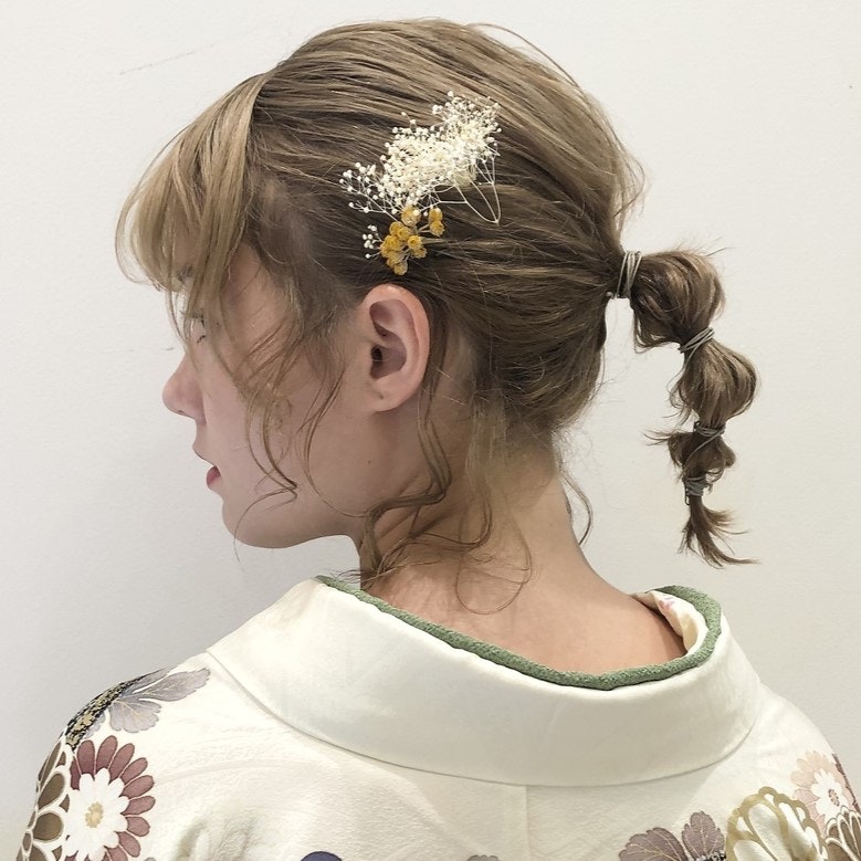 成人式前撮り撮影の髪型選びに。レングス別おすすめ和装ヘア参考集のサムネイル画像