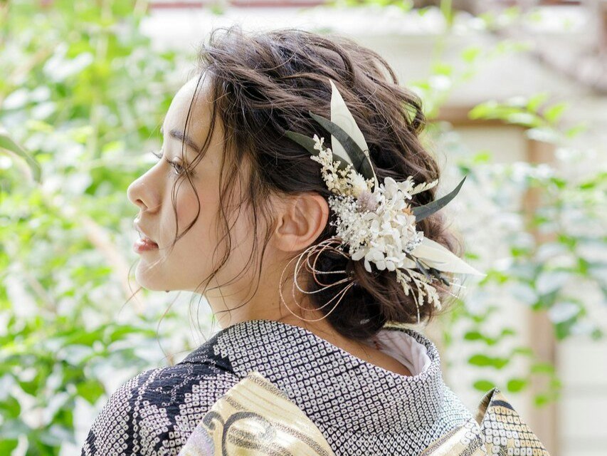 成人式前撮り撮影の髪型選びに。レングス別おすすめ和装ヘア参考集のサムネイル画像
