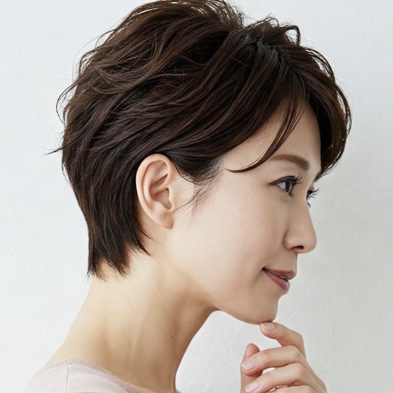 50代に贈るおばさんぽくない髪型ガイド。2大キーワードと実例集のサムネイル画像