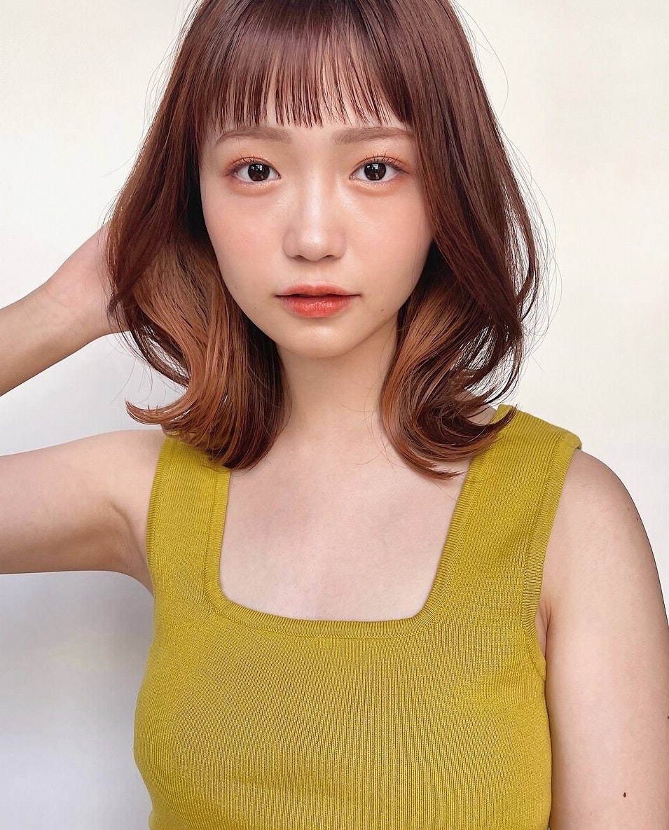 22年 オン眉にしたい子集合 顔型や長さ 顔立ち別に誰でも挑戦できる眉上スタイルを徹底解剖 ホットペッパービューティーマガジン
