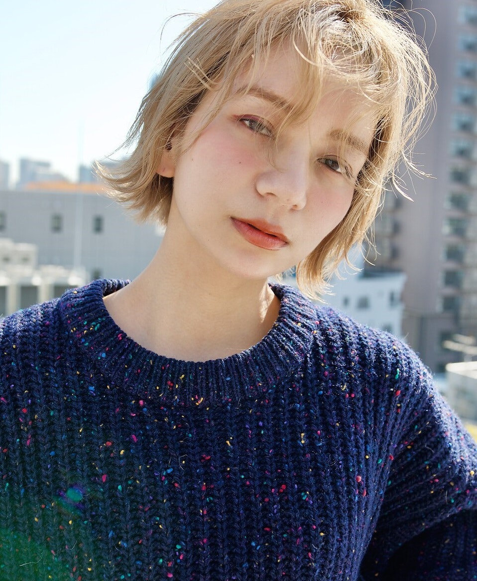 21年最新 憧れのブロンドヘア特集 旬のハイトーンで新しい自分に出会ってみない ホットペッパービューティーマガジン