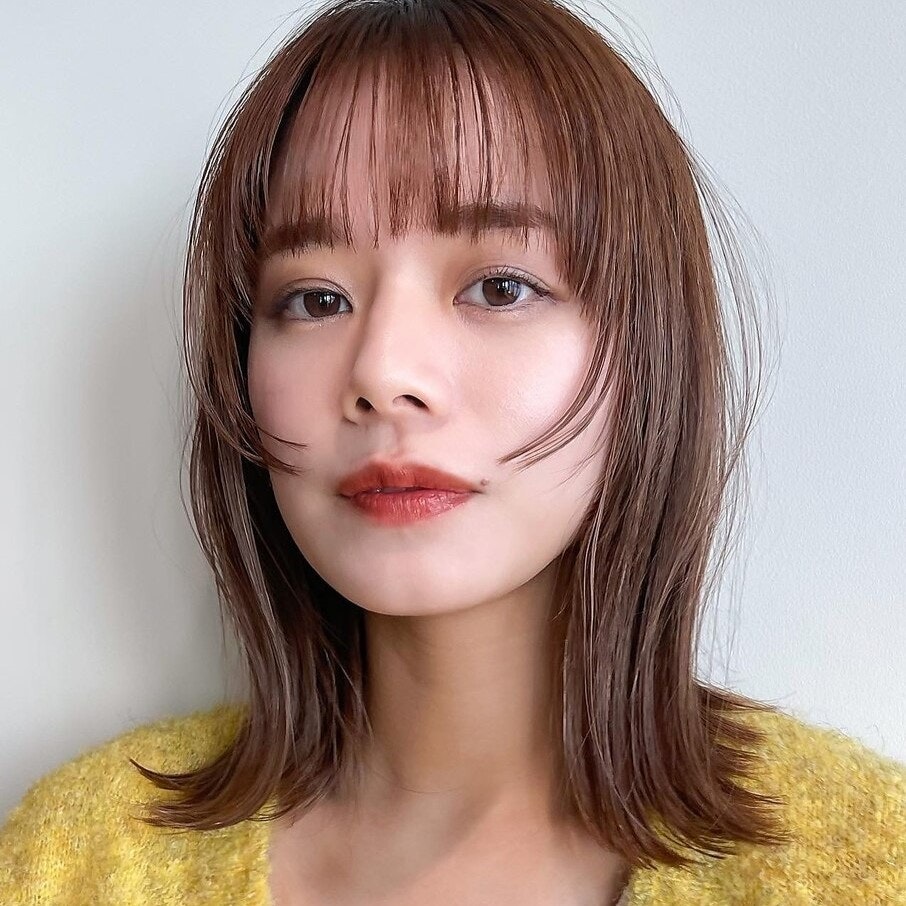 外ハネボブのやり方をイラストで。バング&レングス別スタイリング見本ものサムネイル画像