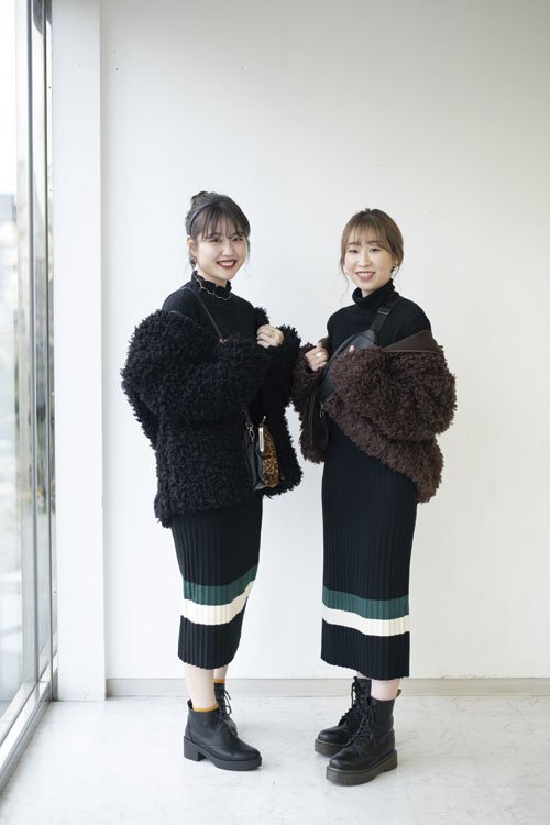 街で見つけた19年冬の双子コーデsnap In Tokyo ホットペッパービューティーマガジン