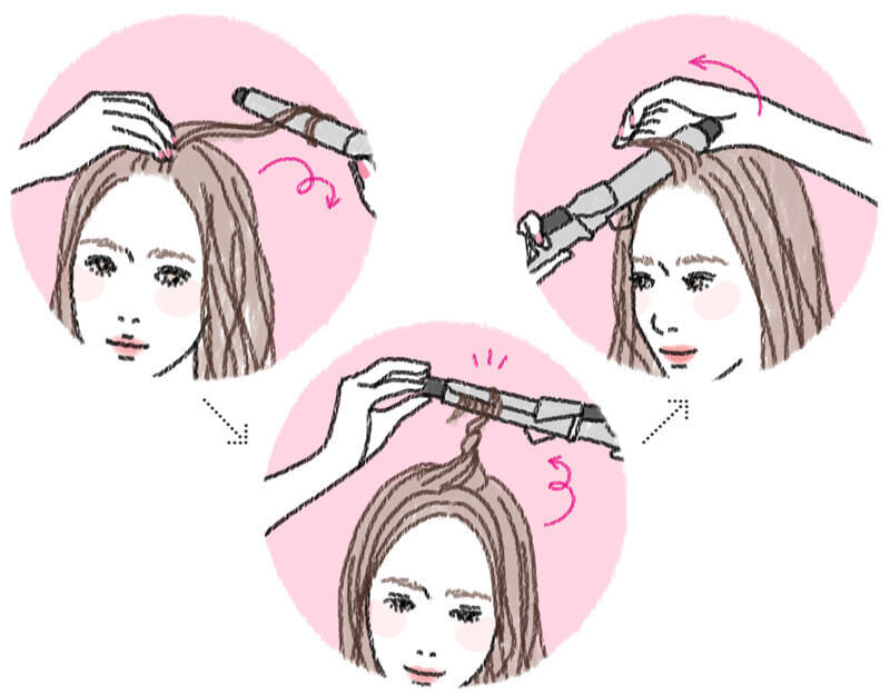 ショート ロングまで 韓国女優風 セクシーかきあげ前髪スタイルの作り方 ホットペッパービューティーマガジン