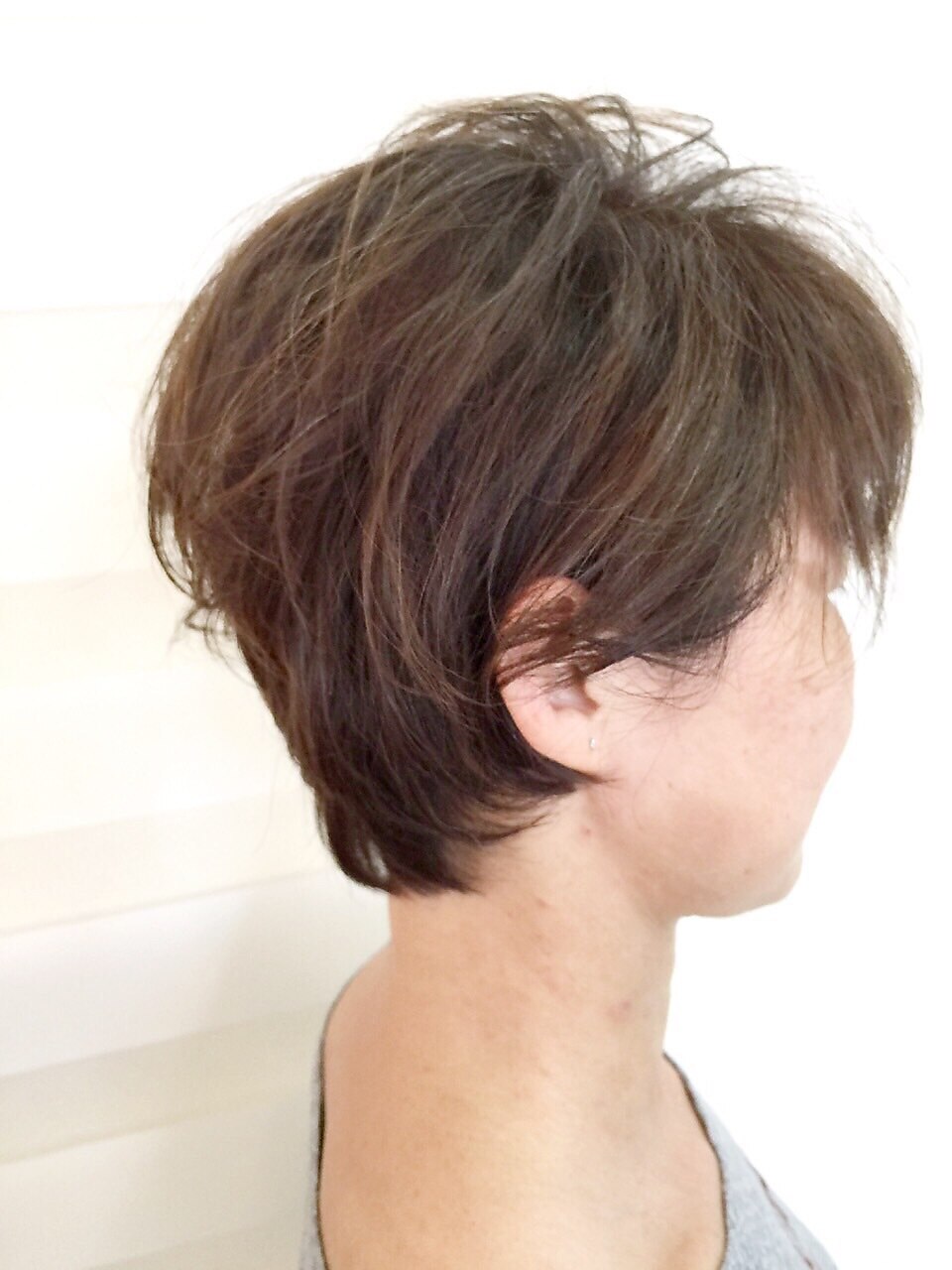 ショート マッシュ レイヤー