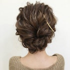 人気のまとめ髪ヘア