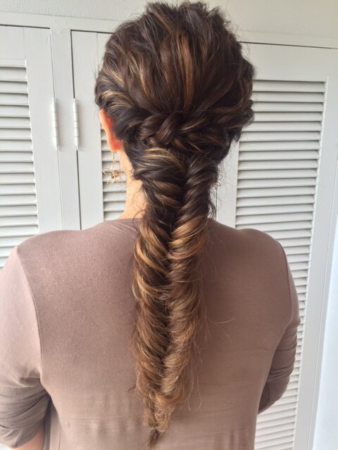 フィッシュボーンスタイル♪