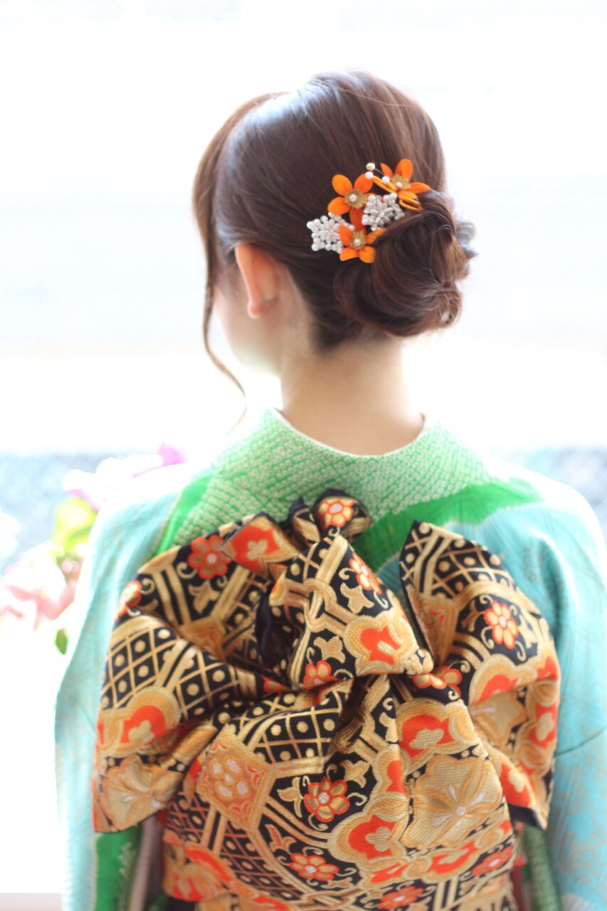 ｛ＩＮＧ｝成人式振袖着付け＋ヘアアレンジ♪♪