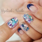 夏のシェルネイル