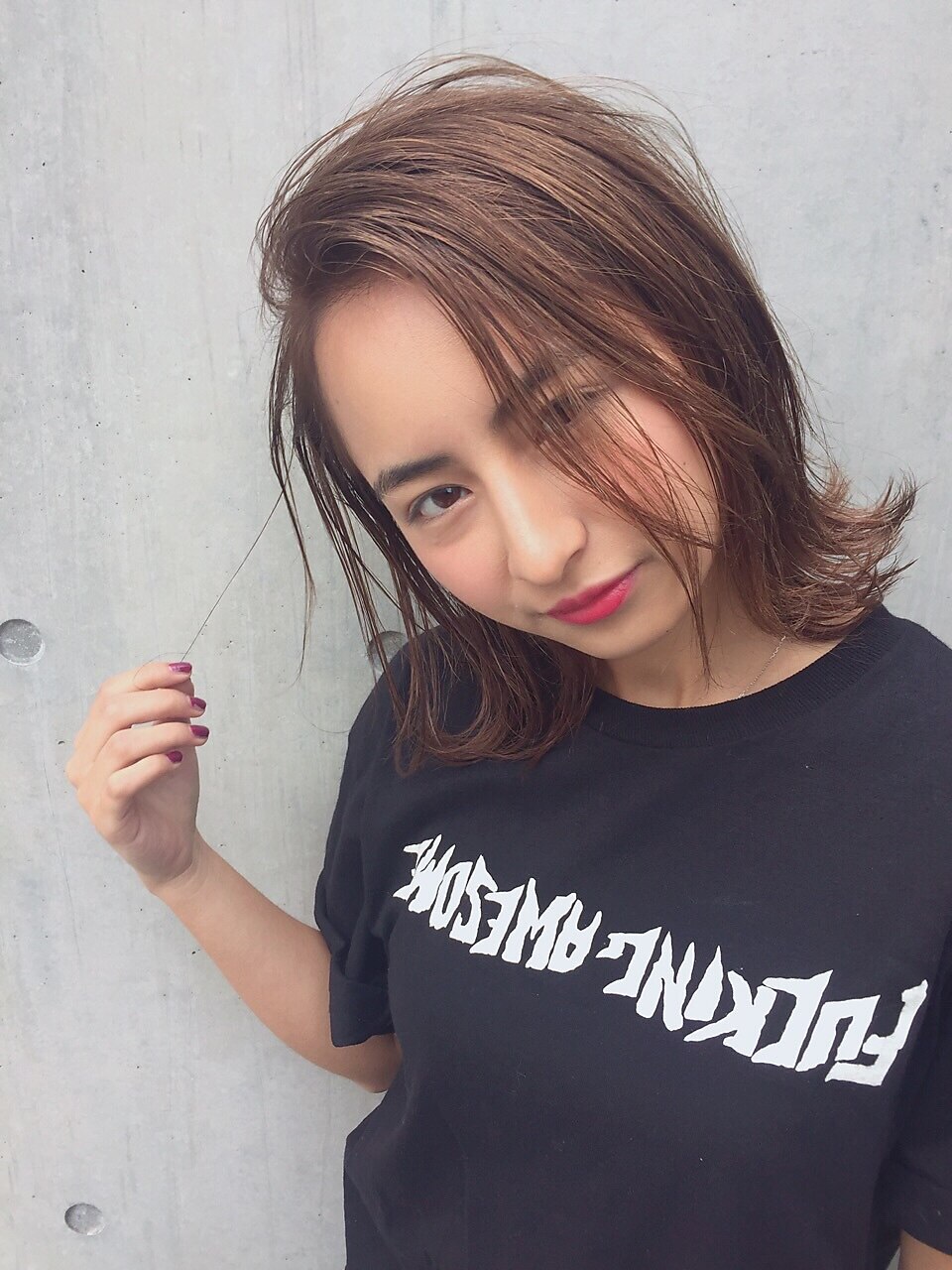 ☆外ハネ☆　クールショート　ボブルフ　モテ髪