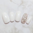 埋めつくし☆ビジューネイル