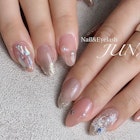 ヌーディーカラーのクリスマス♪