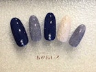 フラッシュネイル　ニットネイル