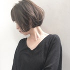 ワンレングスボブ 【AUTHO 山田 恵梨】